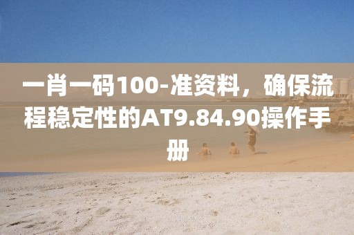 一肖一碼100-準(zhǔn)資料，確保流程穩(wěn)定性的AT9.84.90操作手冊