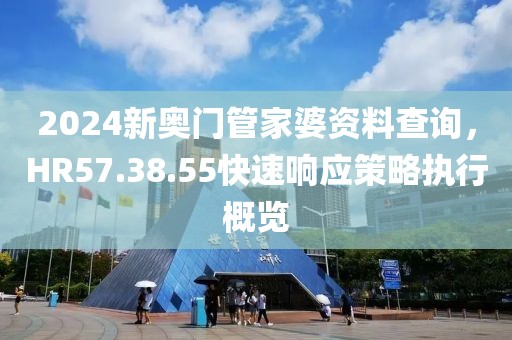 2024新奧門管家婆資料查詢，HR57.38.55快速響應策略執(zhí)行概覽