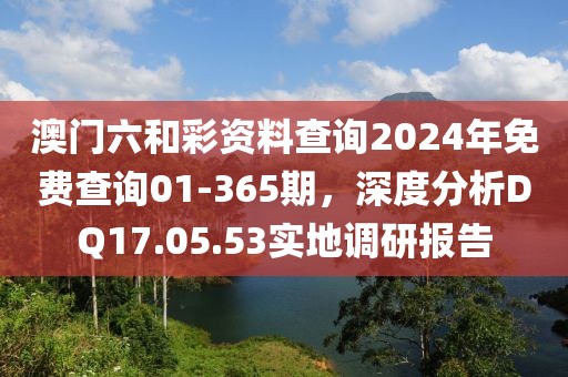 澳門六和彩資料查詢2024年免費(fèi)查詢01-365期，深度分析DQ17.05.53實(shí)地調(diào)研報(bào)告