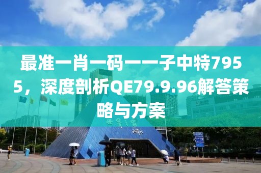 最準(zhǔn)一肖一碼一一子中特7955，深度剖析QE79.9.96解答策略與方案