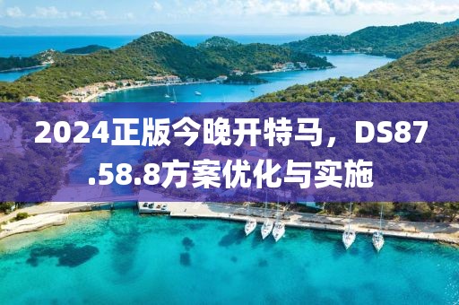 2024正版今晚開特馬，DS87.58.8方案優(yōu)化與實(shí)施