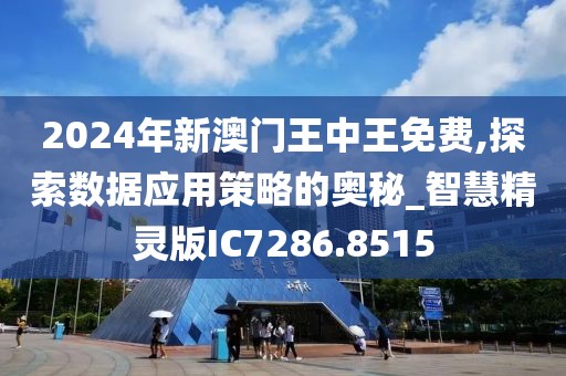 2024年新澳門王中王免費,探索數(shù)據(jù)應(yīng)用策略的奧秘_智慧精靈版IC7286.8515