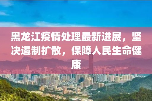 黑龍江疫情處理最新進(jìn)展，堅決遏制擴散，保障人民生命健康