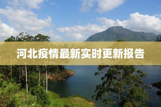 河北疫情最新實(shí)時更新報(bào)告