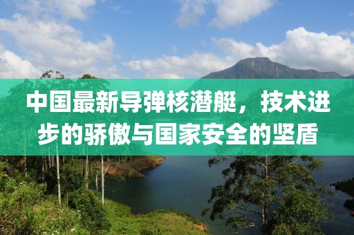 中國最新導彈核潛艇，技術進步的驕傲與國家安全的堅盾