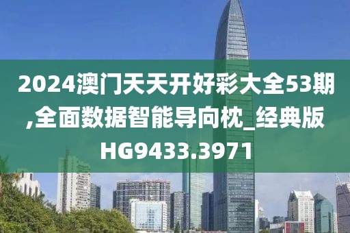 2024澳門天天開好彩大全53期,全面數(shù)據(jù)智能導向枕_經(jīng)典版HG9433.3971