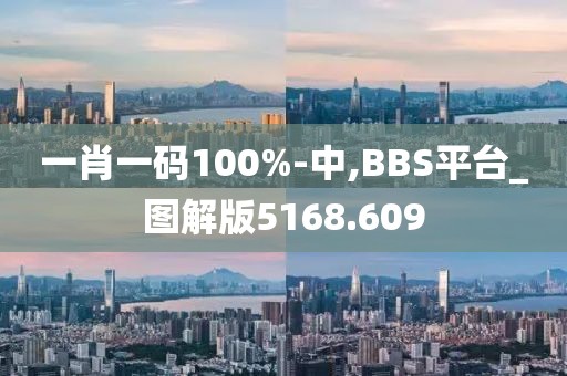 一肖一碼100%-中,BBS平臺_圖解版5168.609