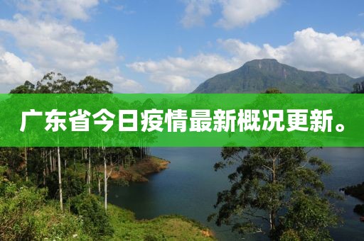 廣東省今日疫情最新概況更新。