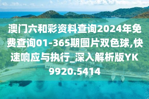 澳門六和彩資料查詢2024年免費查詢01-365期圖片雙色球,快速響應(yīng)與執(zhí)行_深入解析版YK9920.5414