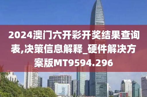 2024澳門六開彩開獎結(jié)果查詢表,決策信息解釋_硬件解決方案版MT9594.296