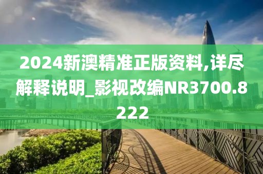 2024新澳精準正版資料,詳盡解釋說明_影視改編NR3700.8222