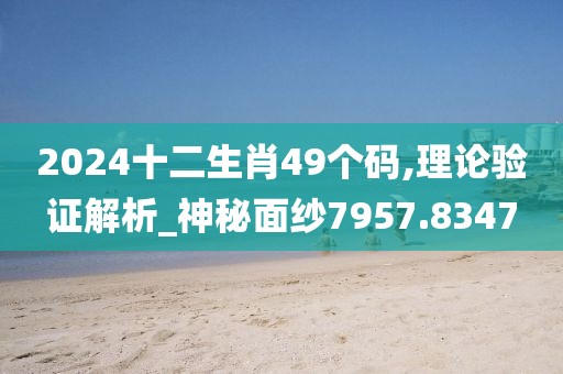 2024十二生肖49個碼,理論驗證解析_神秘面紗7957.8347