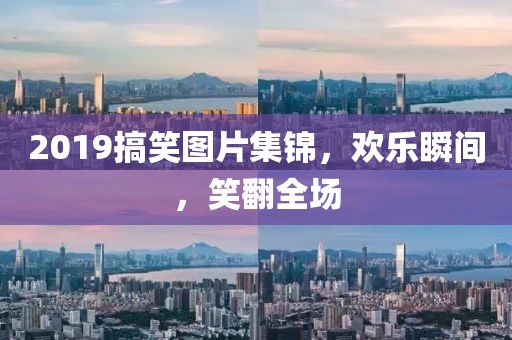 2019搞笑圖片集錦，歡樂瞬間，笑翻全場