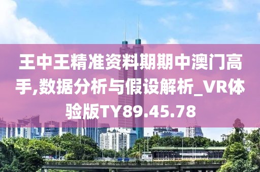 王中王精準(zhǔn)資料期期中澳門高手,數(shù)據(jù)分析與假設(shè)解析_VR體驗版TY89.45.78