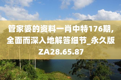 管家婆的資料一肖中特176期,全面而深入地解答細(xì)節(jié)_永久版ZA28.65.87