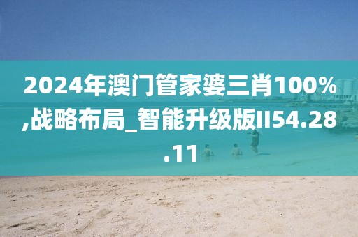 2024年澳門管家婆三肖100%,戰(zhàn)略布局_智能升級(jí)版II54.28.11