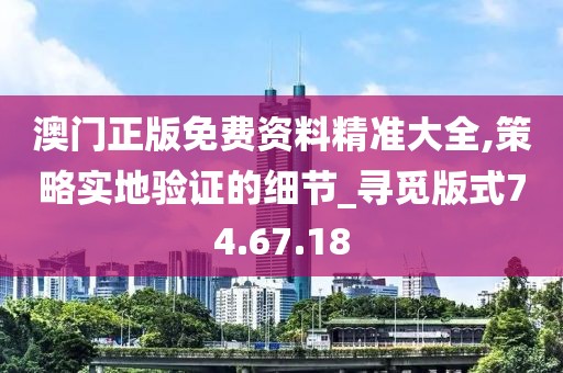 澳門正版免費(fèi)資料精準(zhǔn)大全,策略實(shí)地驗(yàn)證的細(xì)節(jié)_尋覓版式74.67.18