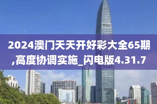 2024澳門天天開好彩大全65期,高度協(xié)調(diào)實施_閃電版4.31.70