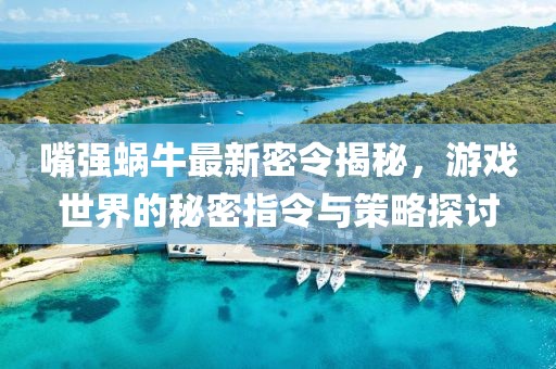 嘴強蝸牛最新密令揭秘，游戲世界的秘密指令與策略探討