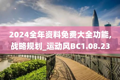 2024全年資料免費大全功能,戰(zhàn)略規(guī)劃_運動風(fēng)BC1.08.23