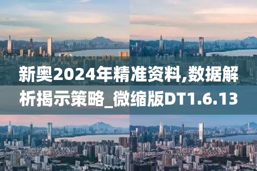 新奧2024年精準資料,數(shù)據(jù)解析揭示策略_微縮版DT1.6.13