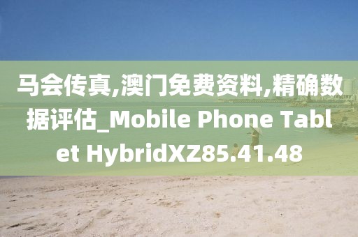 馬會傳真,澳門免費(fèi)資料,精確數(shù)據(jù)評估_Mobile Phone Tablet HybridXZ85.41.48