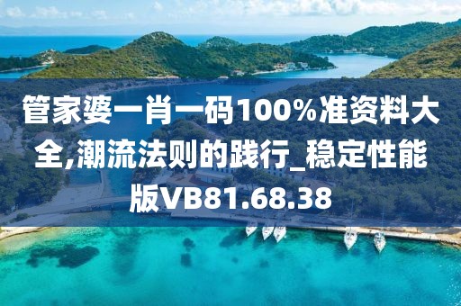 管家婆一肖一碼100%準資料大全,潮流法則的踐行_穩(wěn)定性能版VB81.68.38