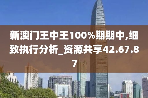 新澳門王中王100%期期中,細致執(zhí)行分析_資源共享42.67.87