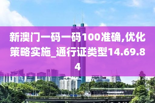 新澳門一碼一碼100準(zhǔn)確,優(yōu)化策略實(shí)施_通行證類型14.69.84