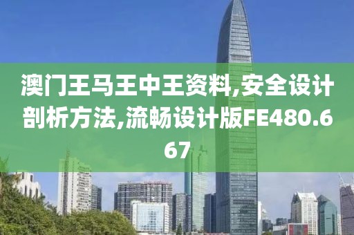 澳門王馬王中王資料,安全設計剖析方法,流暢設計版FE480.667