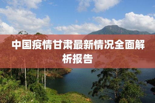 中國(guó)疫情甘肅最新情況全面解析報(bào)告