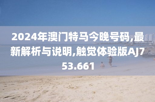 2024年澳門特馬今晚號(hào)碼,最新解析與說明,觸覺體驗(yàn)版AJ753.661