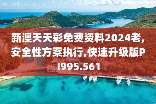 新澳天天彩免費(fèi)資料2024老,安全性方案執(zhí)行,快速升級(jí)版PI995.561