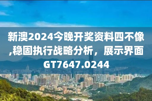 新澳2024今晚開獎(jiǎng)資料四不像,穩(wěn)固執(zhí)行戰(zhàn)略分析，展示界面GT7647.0244