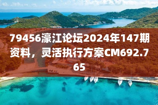 79456濠江論壇2024年147期資料，靈活執(zhí)行方案CM692.765