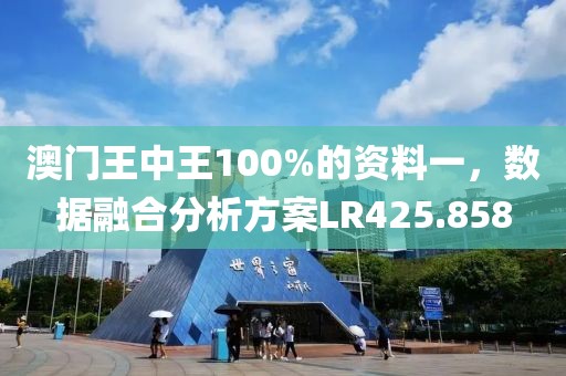 澳門王中王100%的資料一，數(shù)據(jù)融合分析方案LR425.858