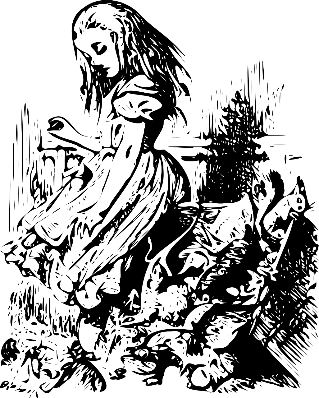 探索五月動(dòng)漫女神黑白頭像背后的故事，五月頭像動(dòng)漫女黑白風(fēng)采展示